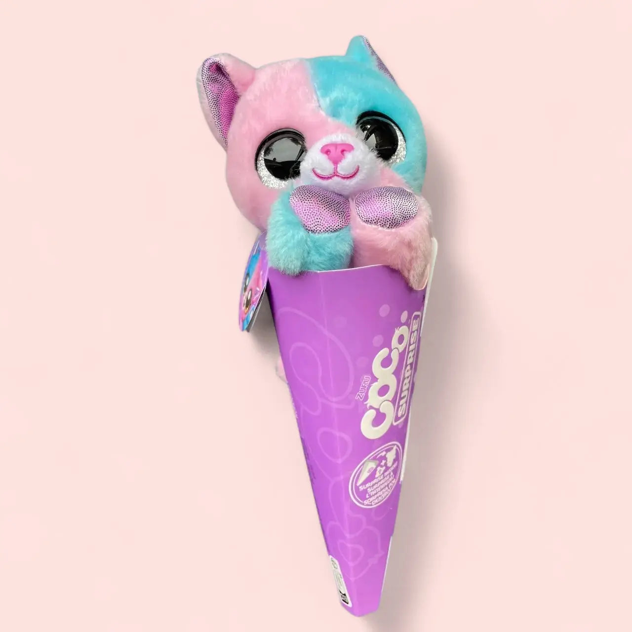 Coco Surprise Cat Plush Toy Zuru