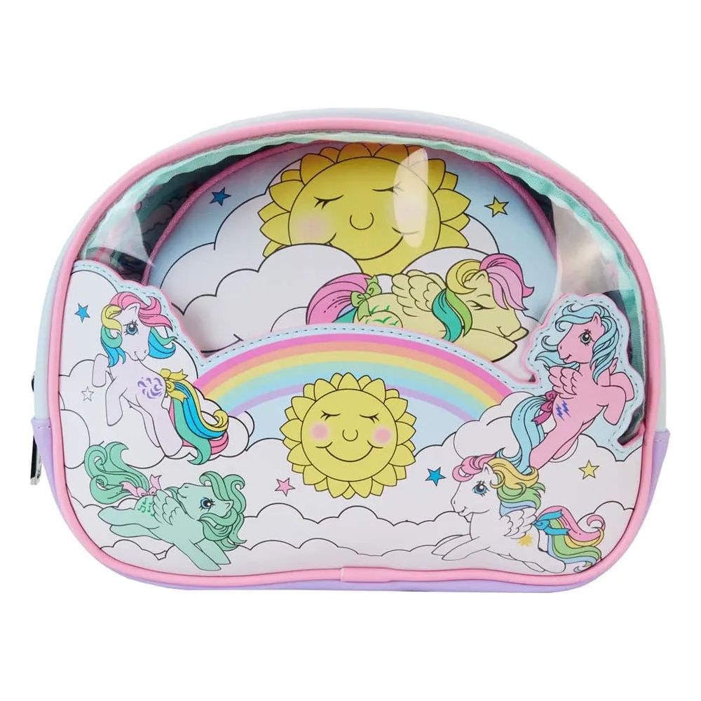 Hasbro by Loungefly Coin/Cosmetic Bag Set of 3 My little Pony Loungefly