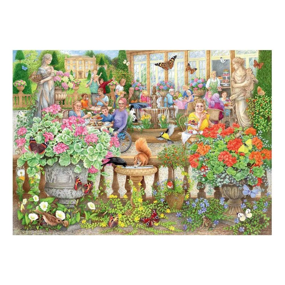 Cosy Cafe No.2 The Orangery Jigsaw Puzzle Ravensburger