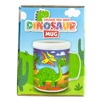 Thumbnail for Craft Hub Colour Your Own Dinosaur Mug Craft Hub