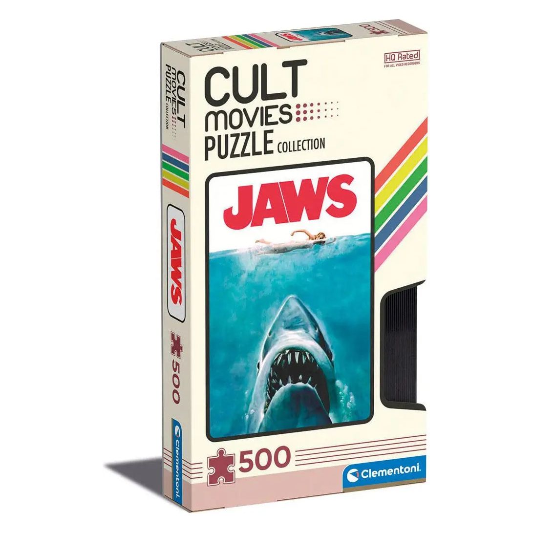 Cult Movies Puzzle Collection Jigsaw Puzzle Jaws (500 pieces) Clementoni