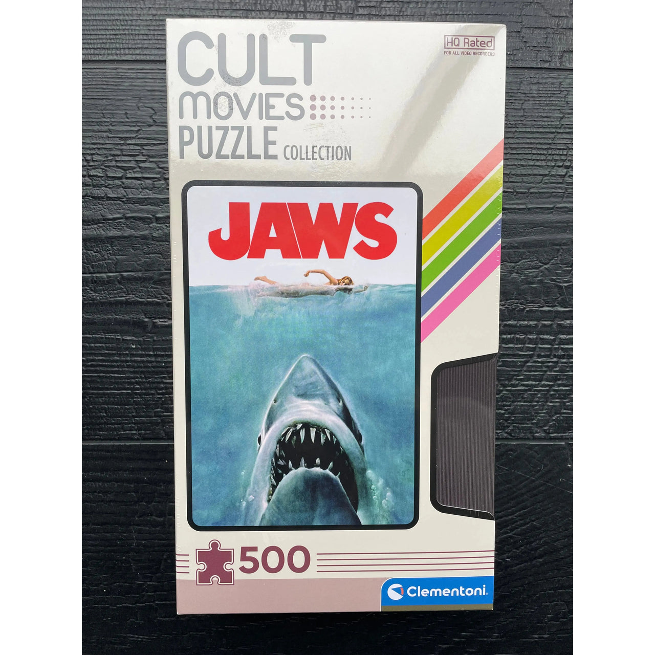 Cult Movies Puzzle Collection Jigsaw Puzzle Jaws (500 pieces) Clementoni