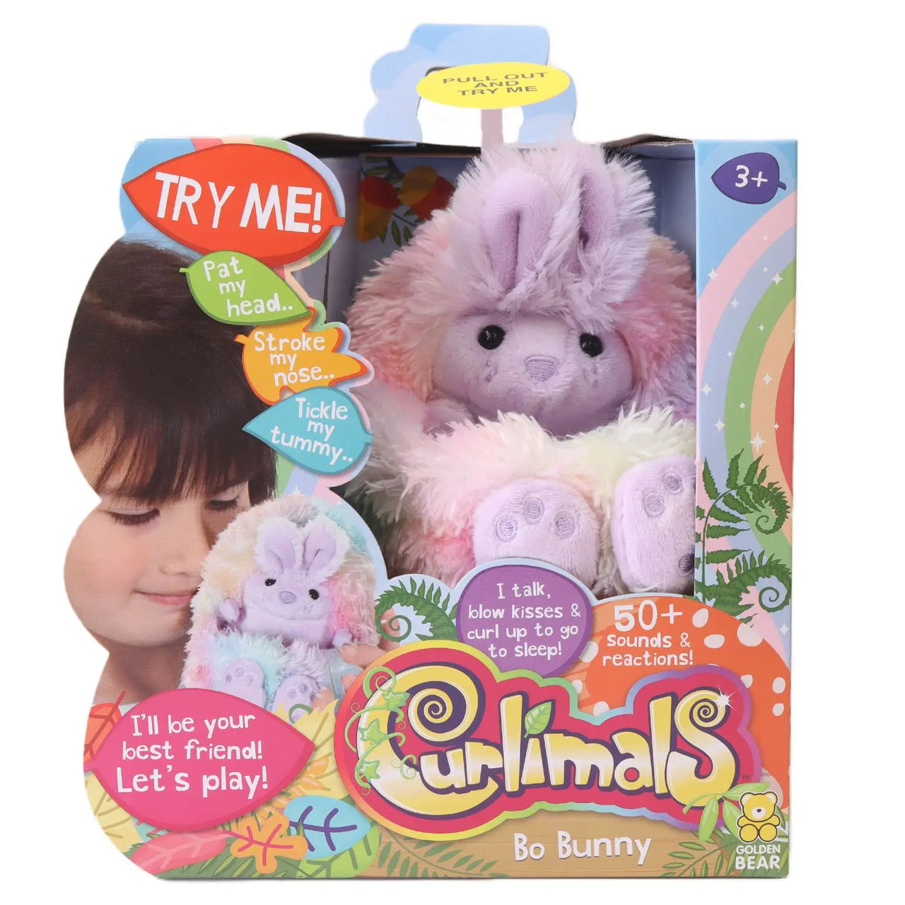 Curlimals Bo the Bunny Curlimals