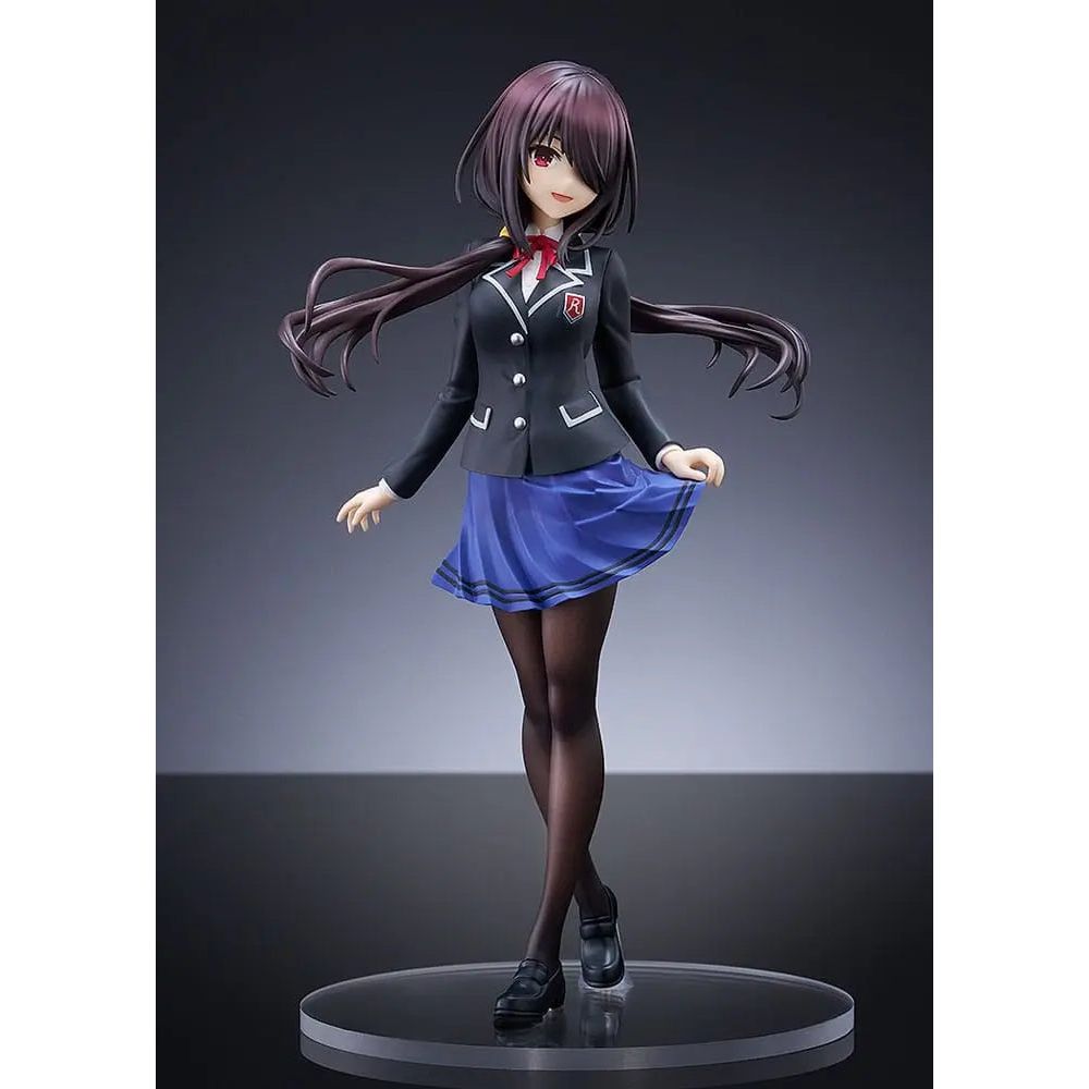 Date A Live Pop Up Parade PVC Kurumi Tokisaki: School Uniform Ver. L Size 20 cm Good Smile Company