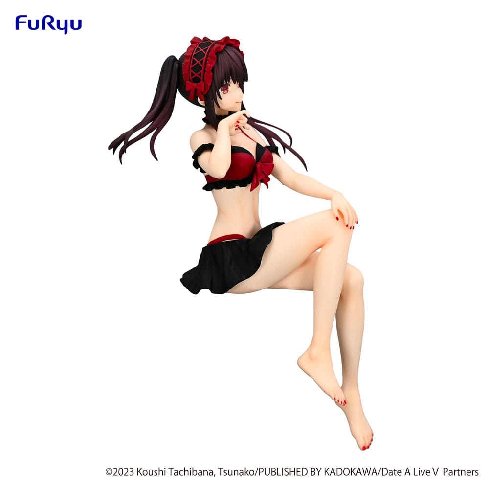 Date A Live Noodle Stopper PVC Statue Kurumi Tokisaki Swimsuit Ver. 15 cm Furyu