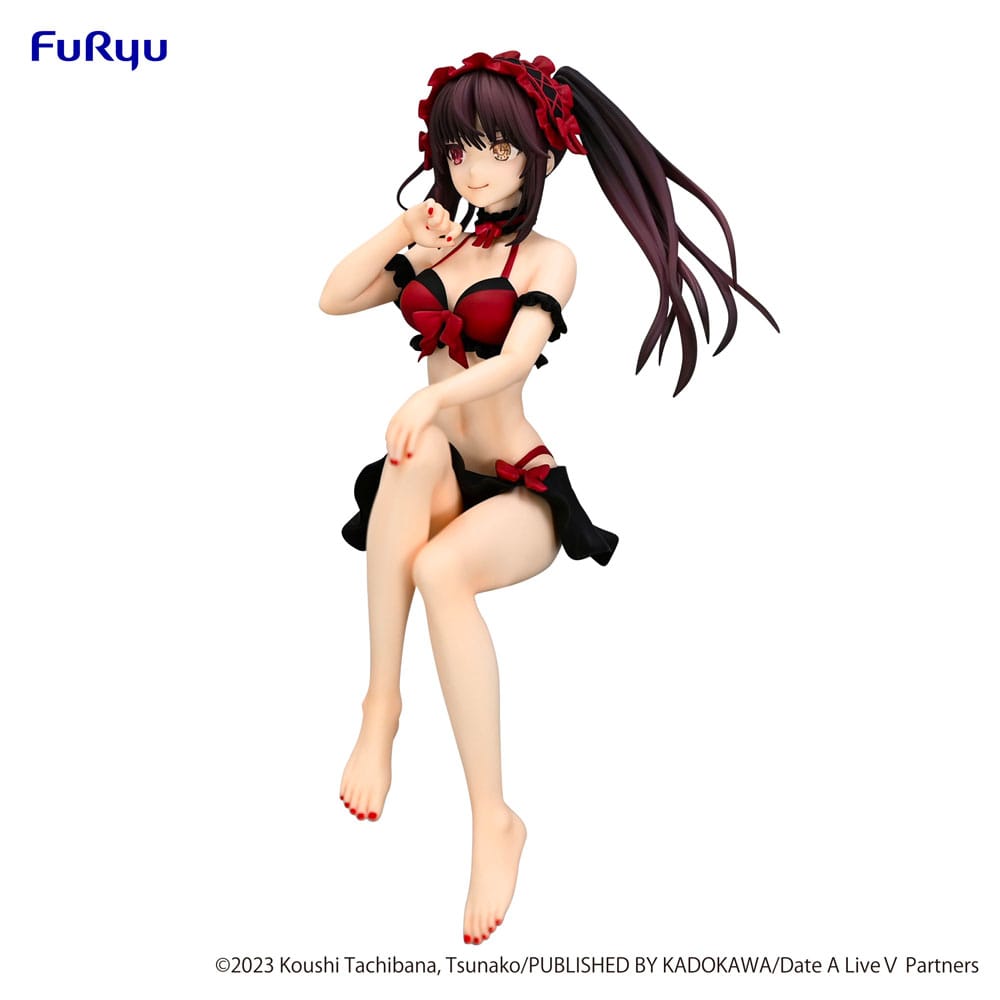 Date A Live Noodle Stopper PVC Statue Kurumi Tokisaki Swimsuit Ver. 15 cm Furyu