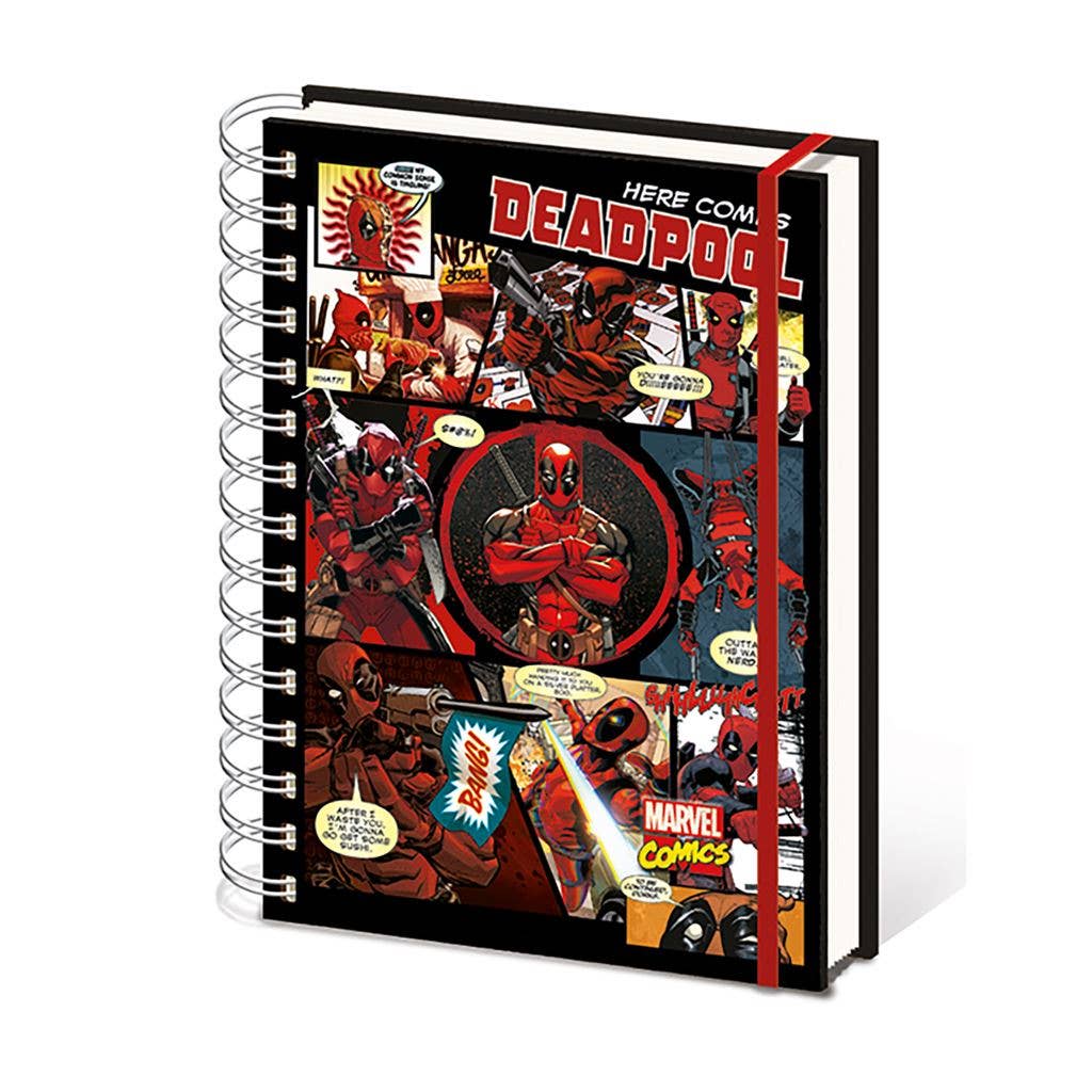 Deadpool (Here Comes Deadpool) A5 Notebook