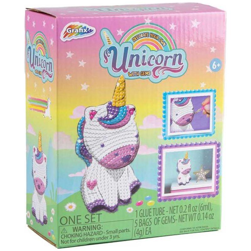 Decorate Your Own Unicorn With Gems Grafix