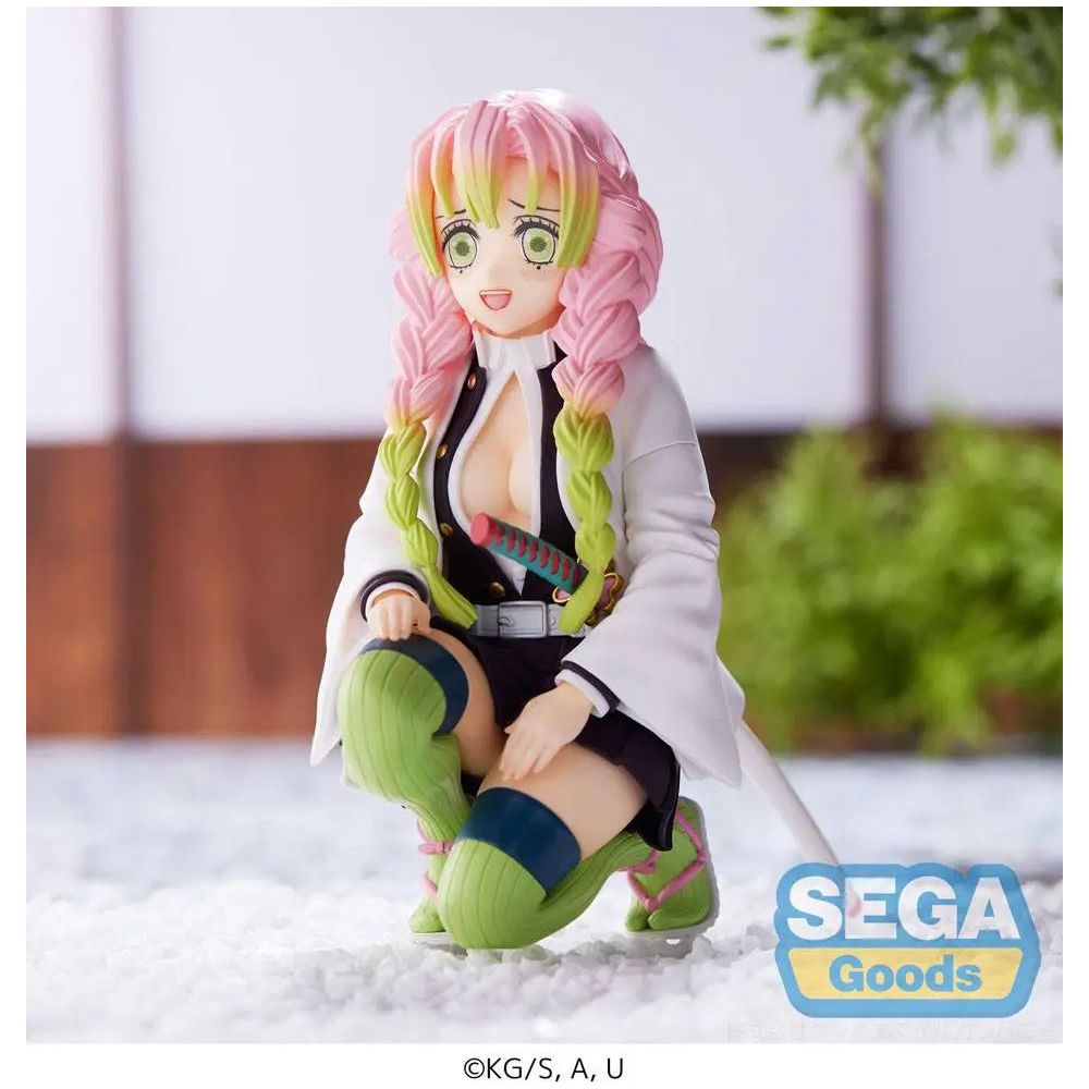 Demon Slayer: Kimetsu no Yaiba PM Perching PVC Statue Mitsuri Kanroji Hashira Meeting 11 cm Sega Goods