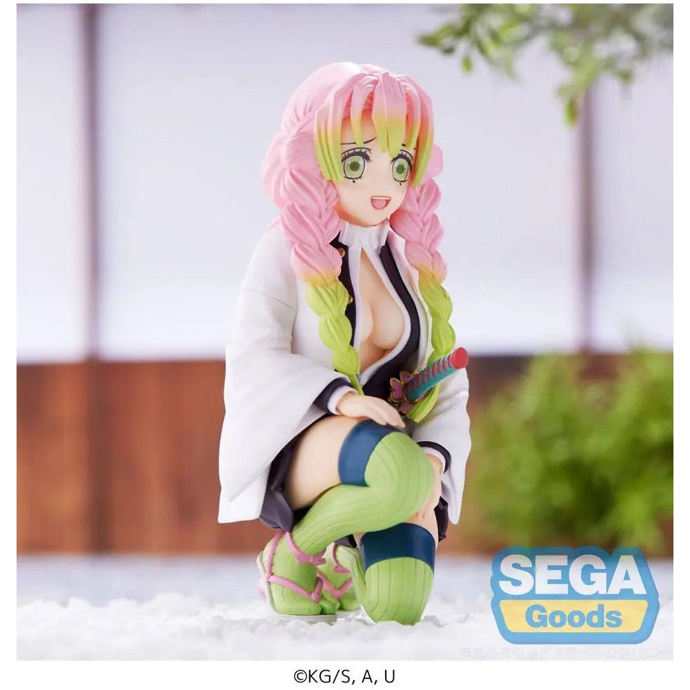 Demon Slayer: Kimetsu no Yaiba PM Perching PVC Statue Mitsuri Kanroji Hashira Meeting 11 cm Sega Goods