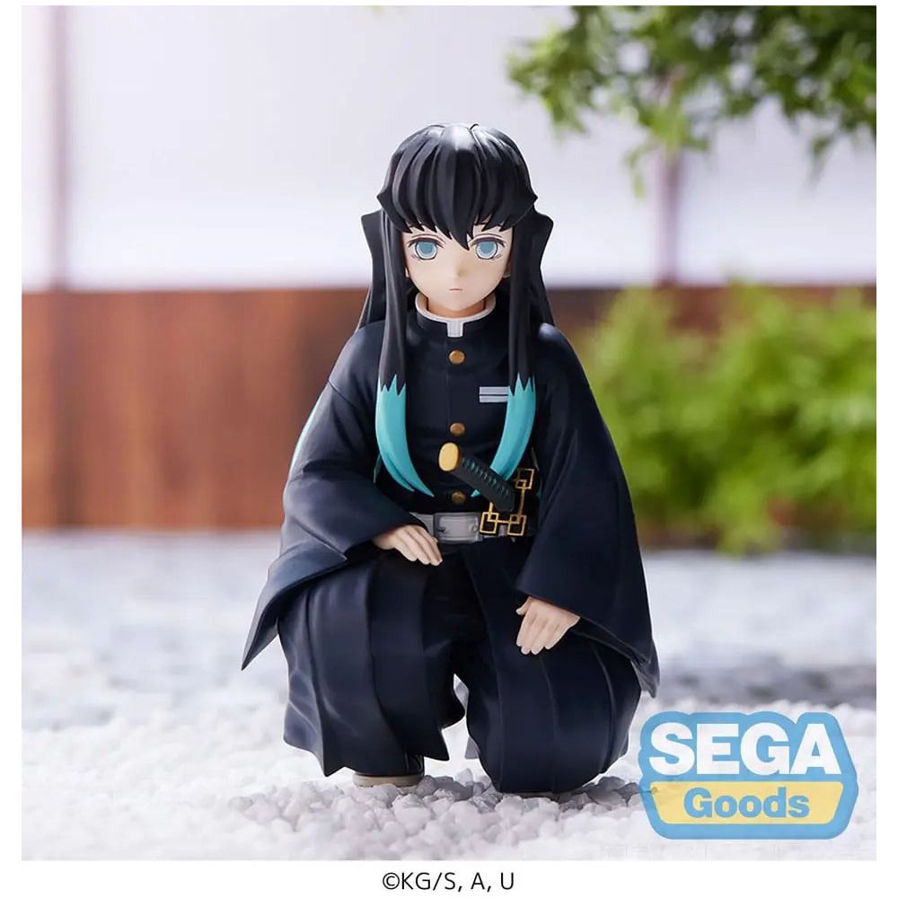 Demon Slayer: Kimetsu no Yaiba PM Perching PVC Statue Muichiro Tokito Hashira Meeting (re-run) 10 cm Sega Goods