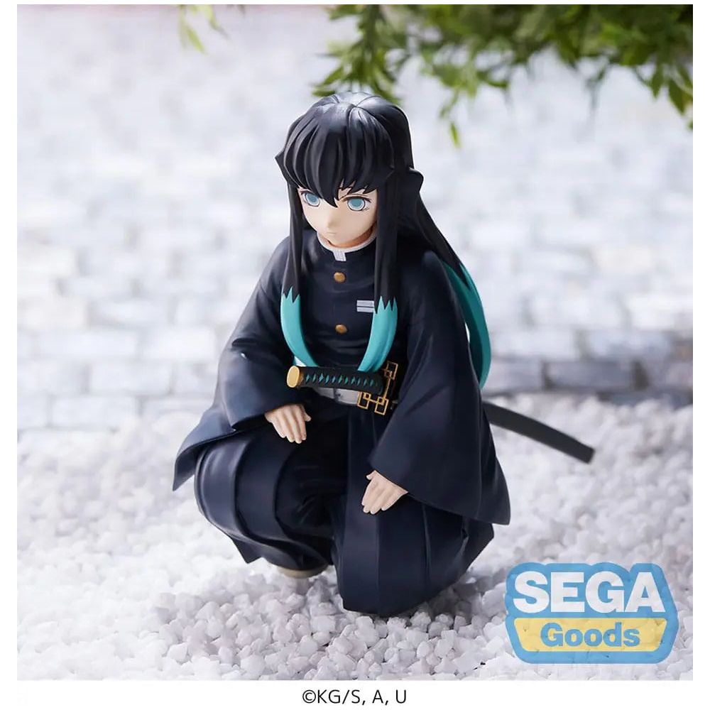 Demon Slayer: Kimetsu no Yaiba PM Perching PVC Statue Muichiro Tokito Hashira Meeting (re-run) 10 cm Sega Goods