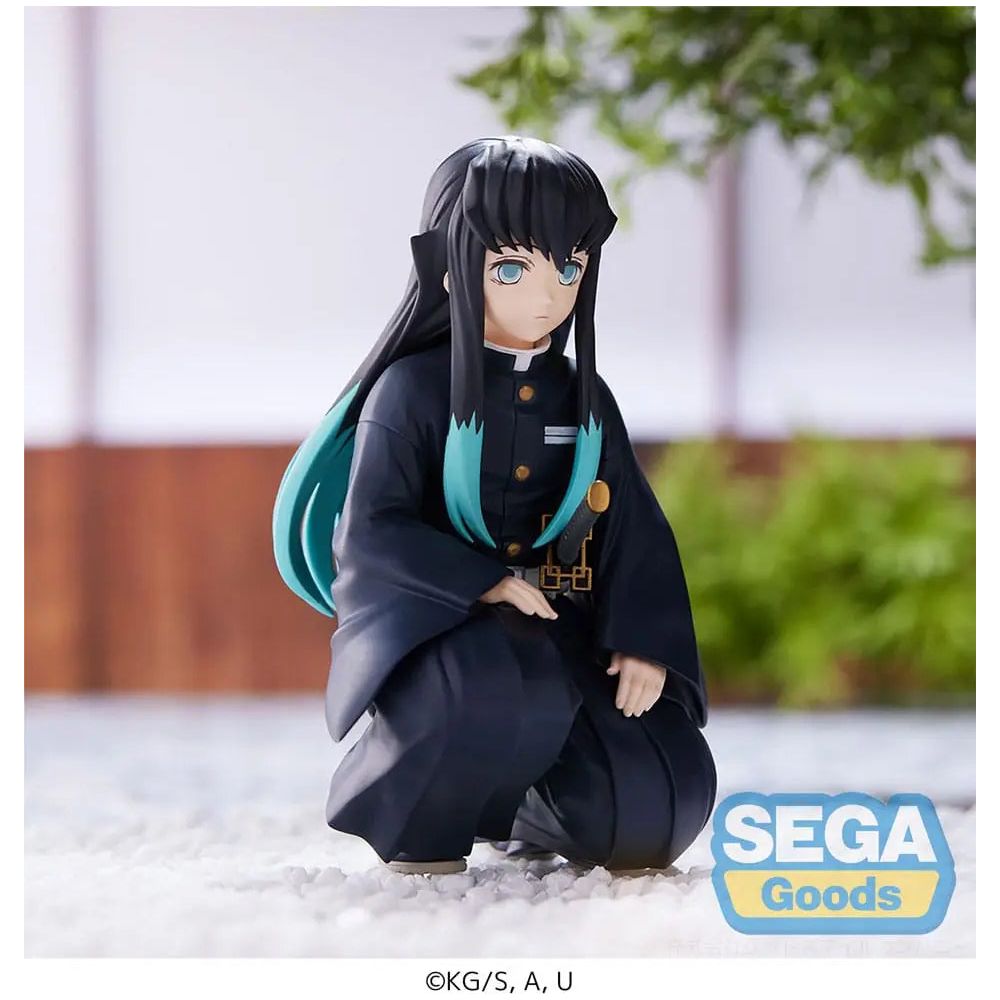 Demon Slayer: Kimetsu no Yaiba PM Perching PVC Statue Muichiro Tokito Hashira Meeting (re-run) 10 cm Sega Goods