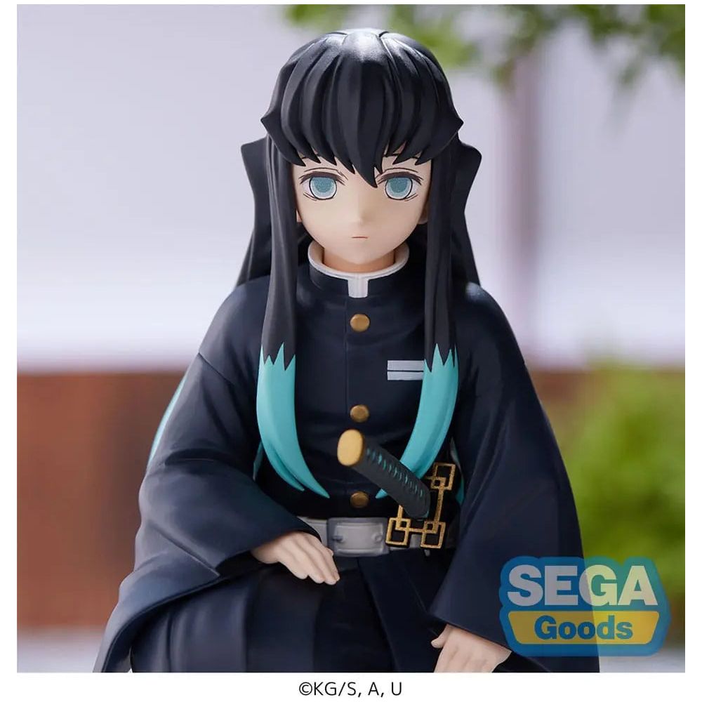 Demon Slayer: Kimetsu no Yaiba PM Perching PVC Statue Muichiro Tokito Hashira Meeting (re-run) 10 cm Sega Goods