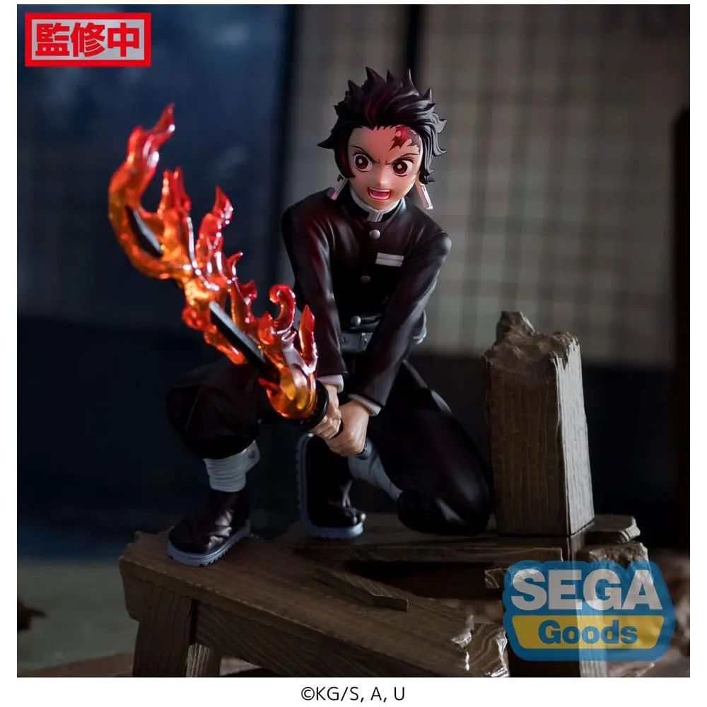 Demon Slayer: Kimetsu no Yaiba Xross Link Anime PVC Statue Tanjiro Kamado -Swordsmith Village Arc- 12 cm Sega Goods
