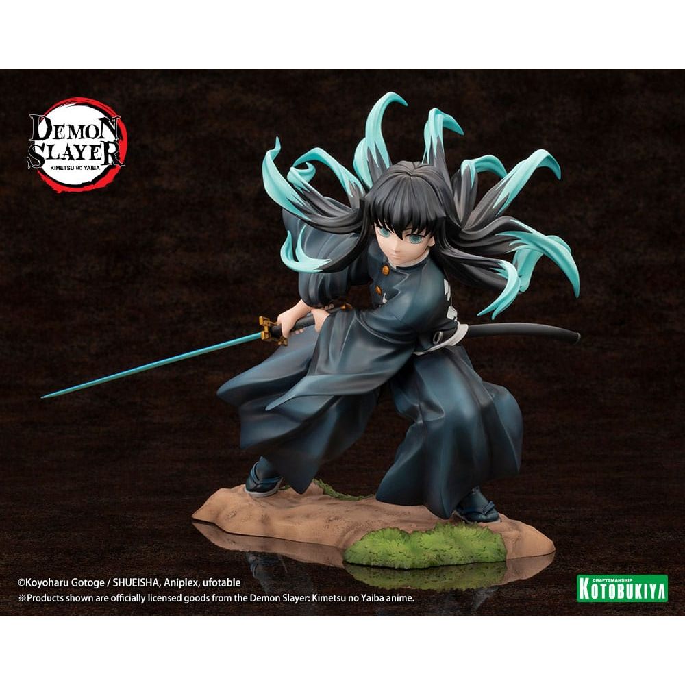 Demon Slayer: Kimetsu no Yaiba ARTFXJ Statue 1/8 Muichiro Tokito Bonus Edition 18 cm Kotobukiya