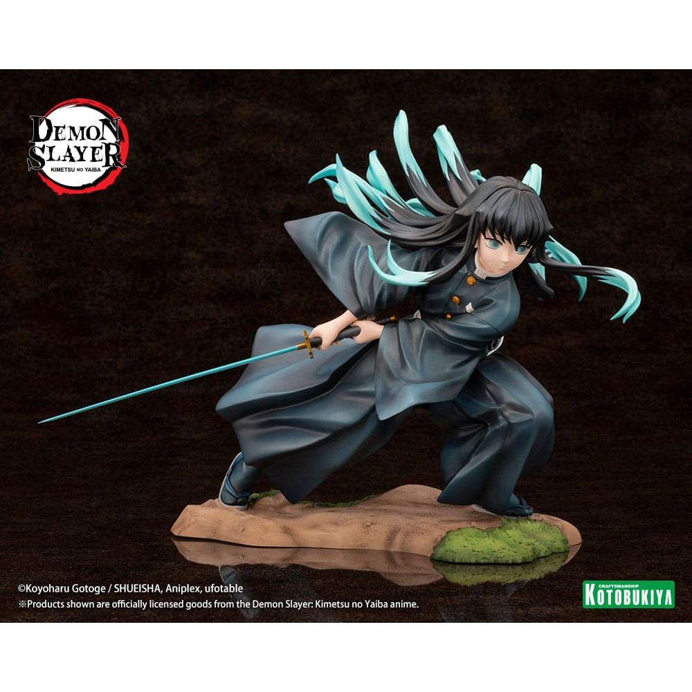 Demon Slayer: Kimetsu no Yaiba ARTFXJ Statue 1/8 Muichiro Tokito Bonus Edition 18 cm Kotobukiya