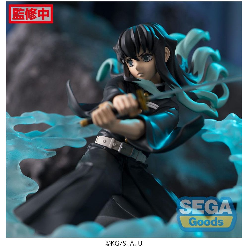 Demon Slayer: Kimetsu no Yaiba Xross Link Anime PVC Statue Muichiro Tokito Hashira Training Arc 11 cm Sega Goods