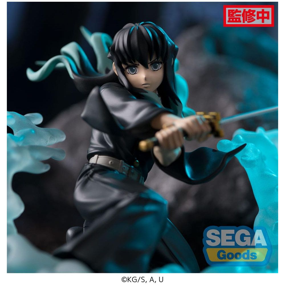 Demon Slayer: Kimetsu no Yaiba Xross Link Anime PVC Statue Muichiro Tokito Hashira Training Arc 11 cm Sega Goods