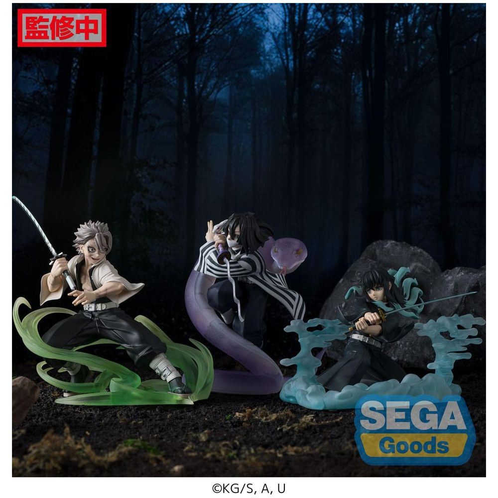 Demon Slayer: Kimetsu no Yaiba Xross Link Anime PVC Statue Muichiro Tokito Hashira Training Arc 11 cm Sega Goods