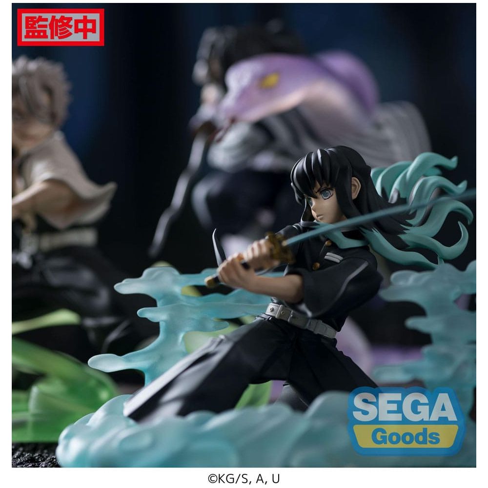 Demon Slayer: Kimetsu no Yaiba Xross Link Anime PVC Statue Muichiro Tokito Hashira Training Arc 11 cm Sega Goods