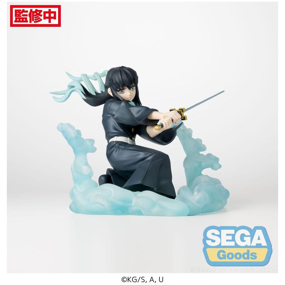 Demon Slayer: Kimetsu no Yaiba Xross Link Anime PVC Statue Muichiro Tokito Hashira Training Arc 11 cm Sega Goods