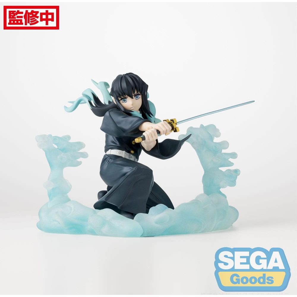 Demon Slayer: Kimetsu no Yaiba Xross Link Anime PVC Statue Muichiro Tokito Hashira Training Arc 11 cm Sega Goods