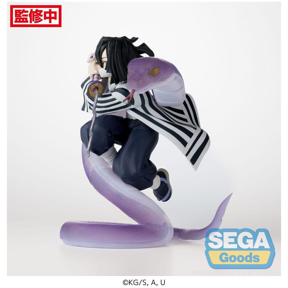 Demon Slayer: Kimetsu no Yaiba Xross Link Anime PVC Statue Obanai Iguro Hashira Training Arc 14 cm Sega Goods