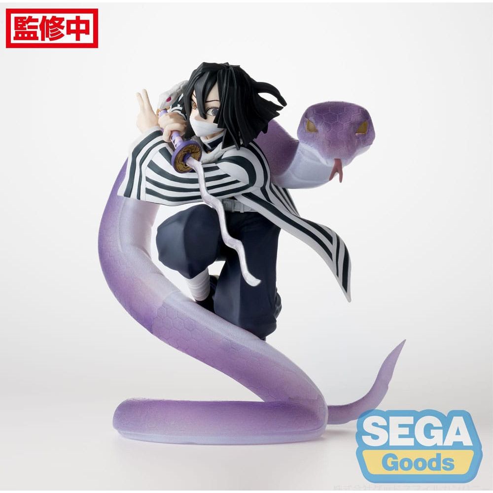 Demon Slayer: Kimetsu no Yaiba Xross Link Anime PVC Statue Obanai Iguro Hashira Training Arc 14 cm Sega Goods