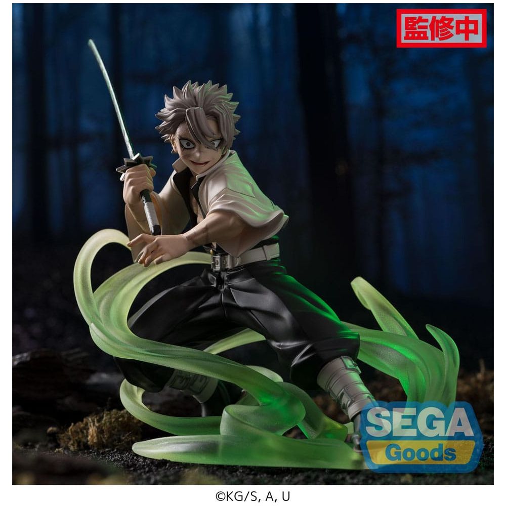 Demon Slayer: Kimetsu no Yaiba Xross Link Anime PVC Statue Sanemi Shinazugawa Hashira Training Arc 12 cm Sega Goods