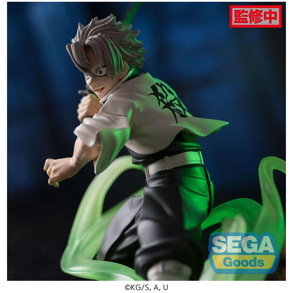 Demon Slayer: Kimetsu no Yaiba Xross Link Anime PVC Statue Sanemi Shinazugawa Hashira Training Arc 12 cm Sega Goods