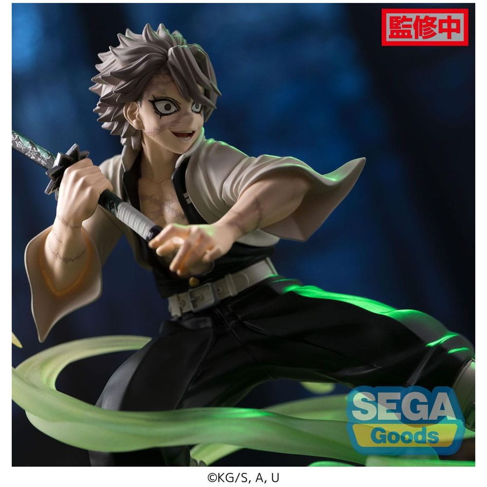 Demon Slayer: Kimetsu no Yaiba Xross Link Anime PVC Statue Sanemi Shinazugawa Hashira Training Arc 12 cm Sega Goods