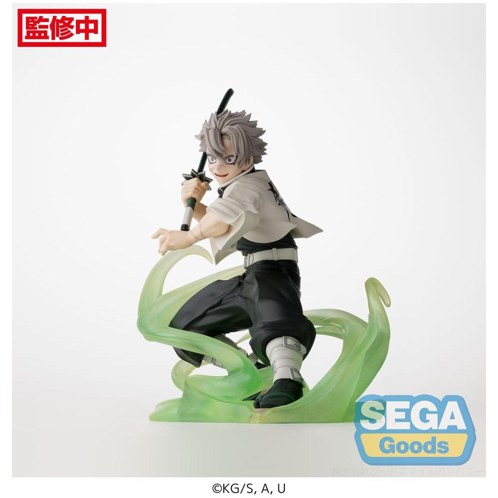 Demon Slayer: Kimetsu no Yaiba Xross Link Anime PVC Statue Sanemi Shinazugawa Hashira Training Arc 12 cm Sega Goods