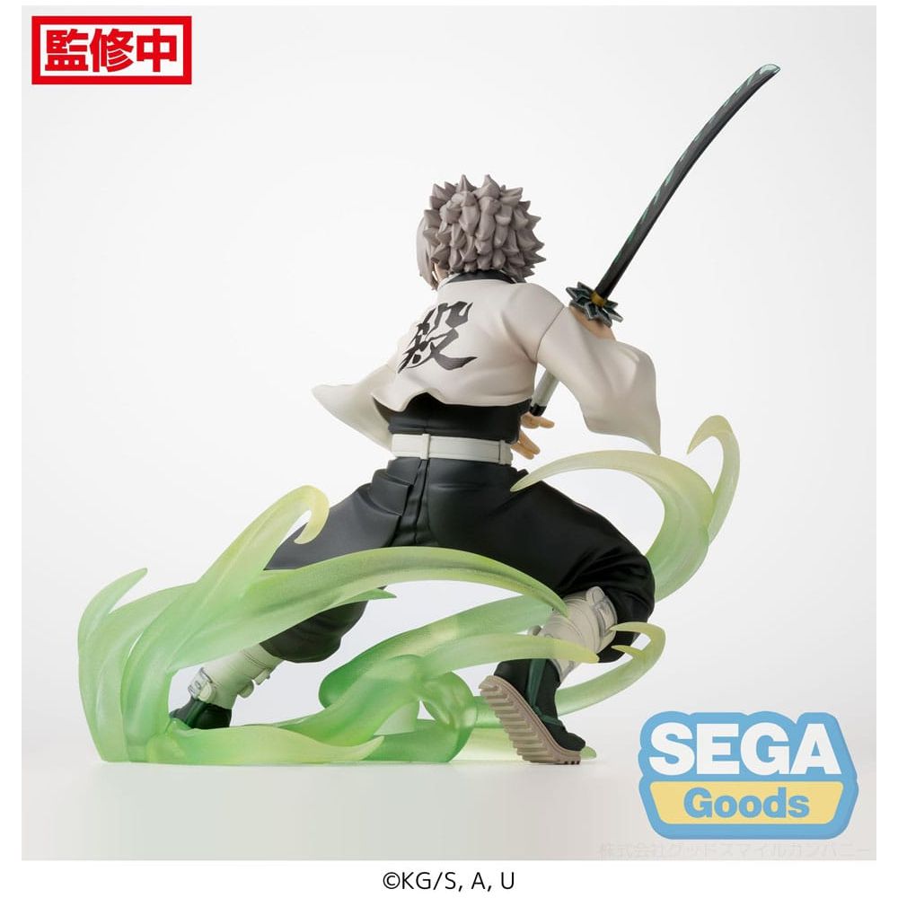 Demon Slayer: Kimetsu no Yaiba Xross Link Anime PVC Statue Sanemi Shinazugawa Hashira Training Arc 12 cm Sega Goods