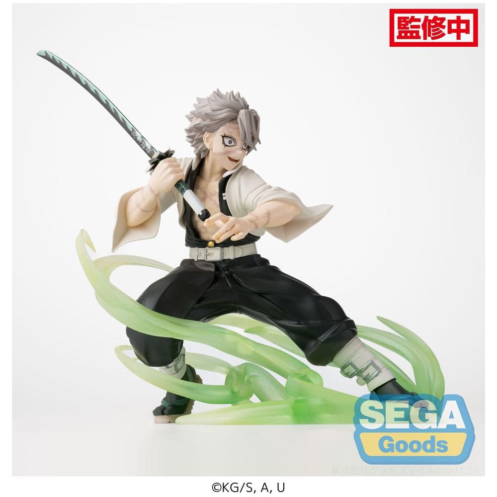 Demon Slayer: Kimetsu no Yaiba Xross Link Anime PVC Statue Sanemi Shinazugawa Hashira Training Arc 12 cm Sega Goods