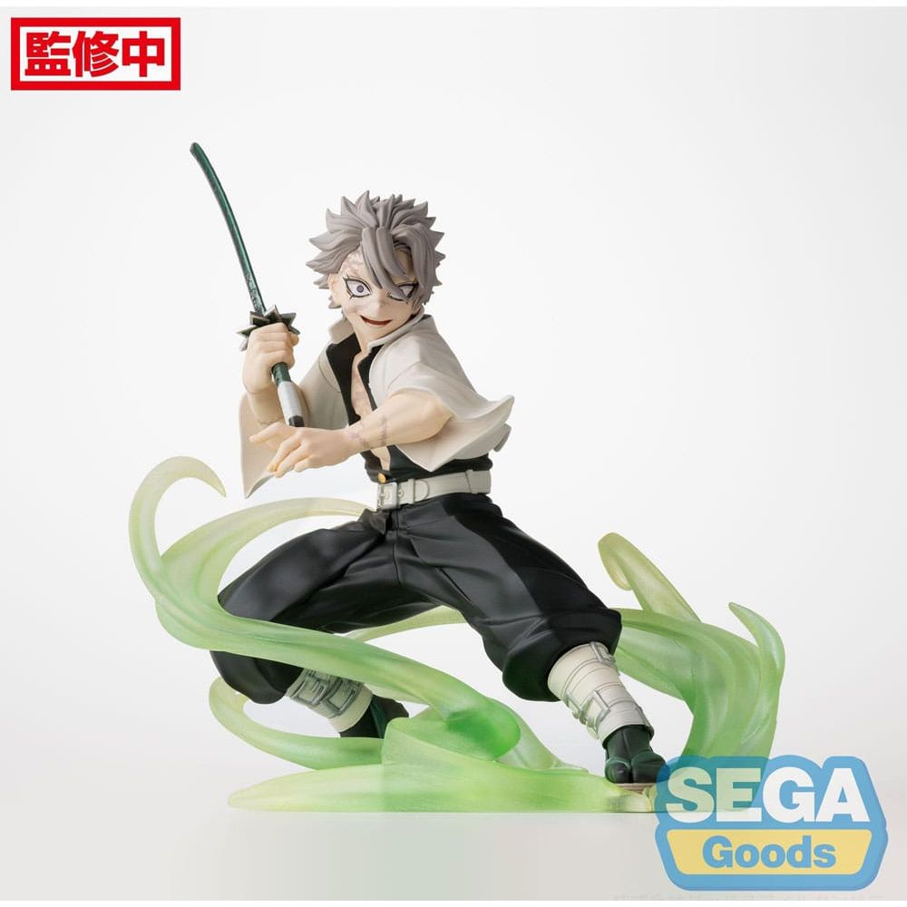 Demon Slayer: Kimetsu no Yaiba Xross Link Anime PVC Statue Sanemi Shinazugawa Hashira Training Arc 12 cm Sega Goods