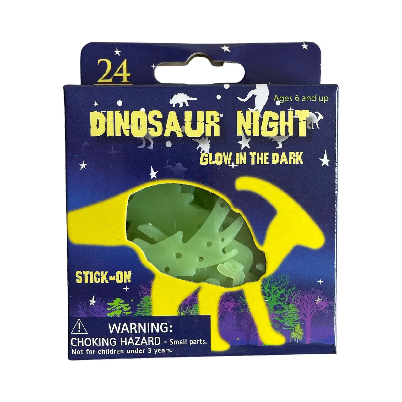 Dinosaur Night Glow In The Dark Wall Stickers Unicorn & Punkboi