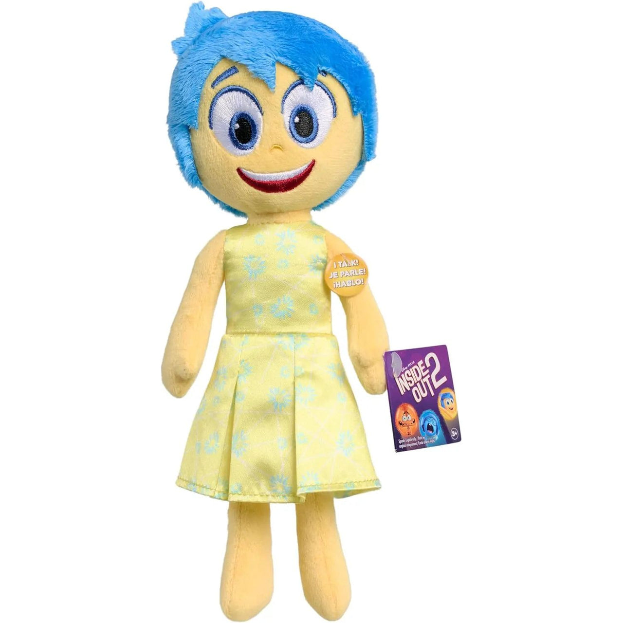 Disney Inside Out Talk It Out 2 Small Plush Joy Disney