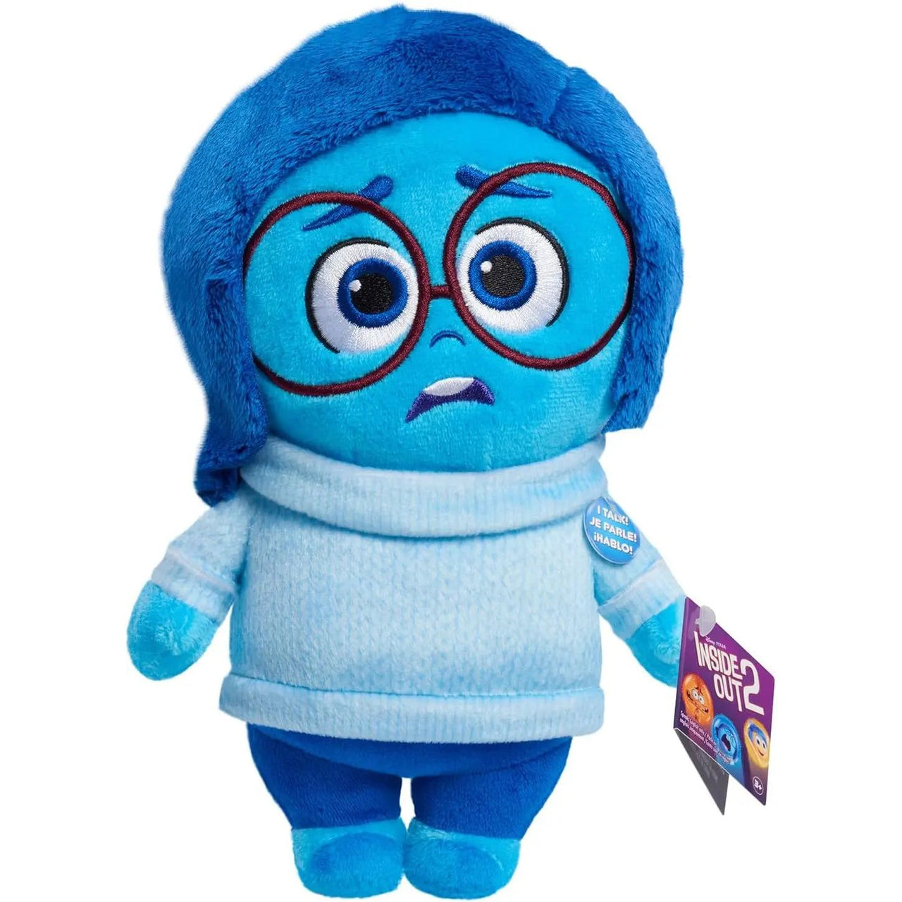 Disney Inside Out Talk It Out 2 Small Plush Sadness Disney