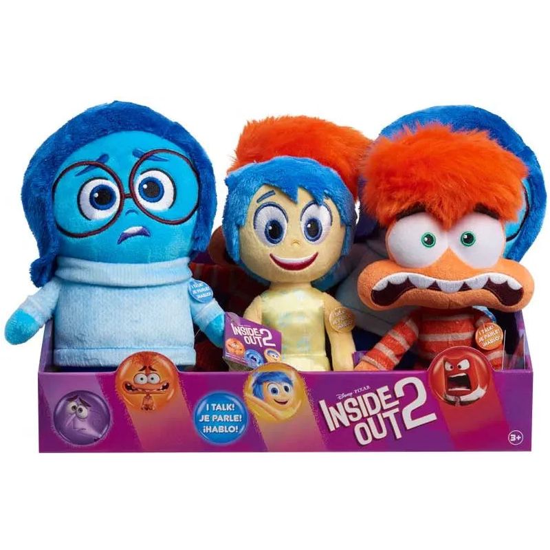 Disney Inside Out Talk It Out 2 Small Plush Sadness Disney