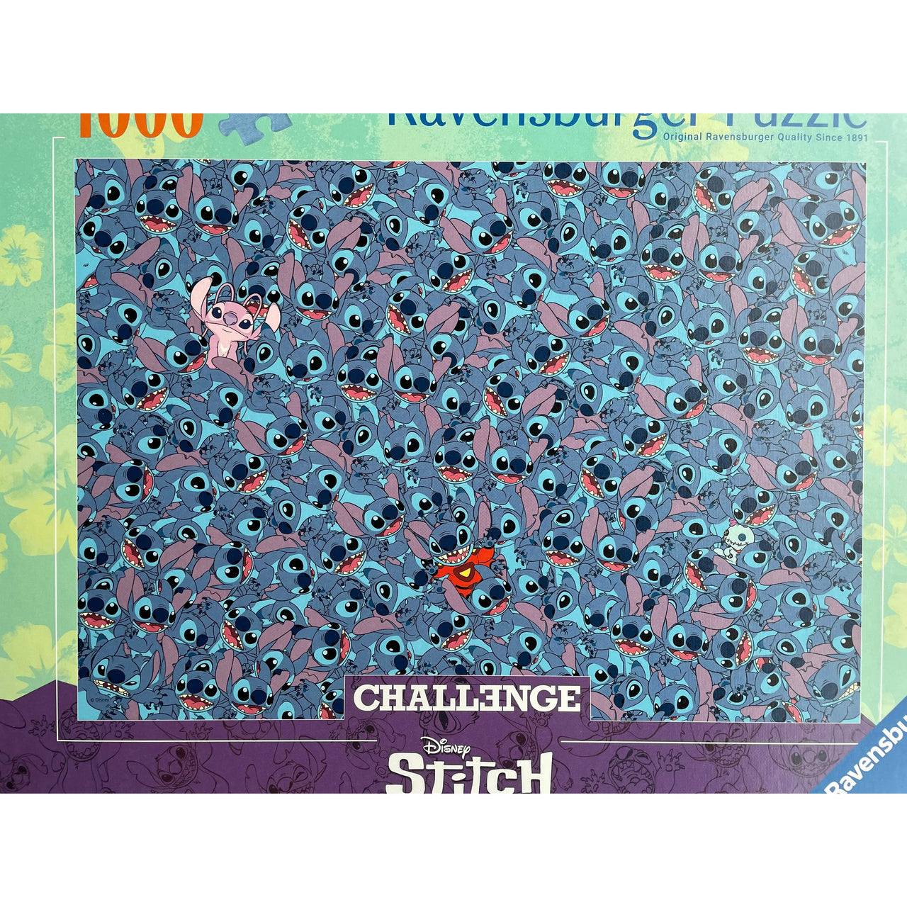 Disney Jigsaw Puzzle Challenge Stitch (1000 pieces) Ravensburger