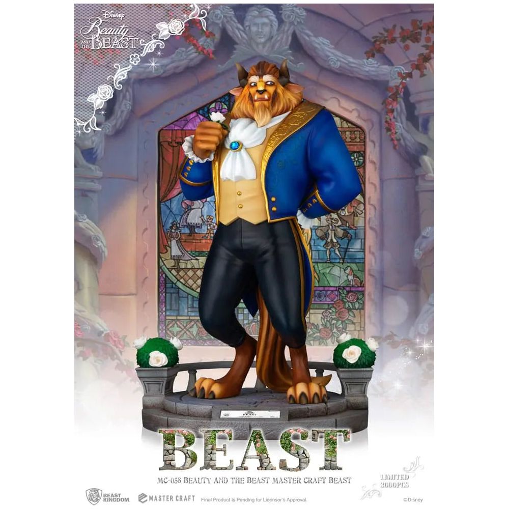 Disney Master Craft Statue Beauty and the Beast Beast 39 cm Beast Kingdom