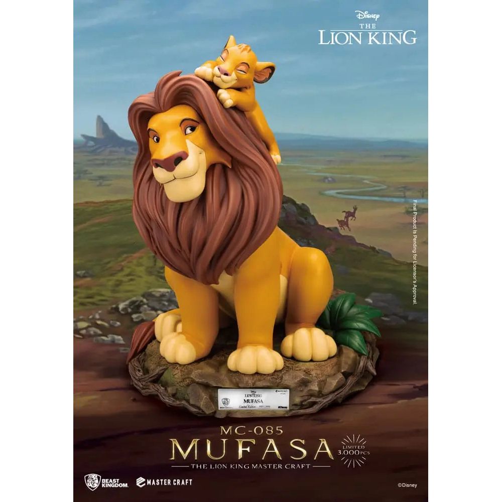 Disney Master Craft Statue The Lion King Mufasa 36 cm Beast Kingdom