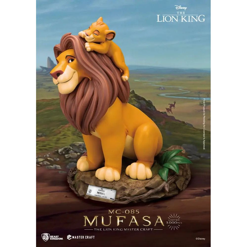 Disney Master Craft Statue The Lion King Mufasa 36 cm Beast Kingdom