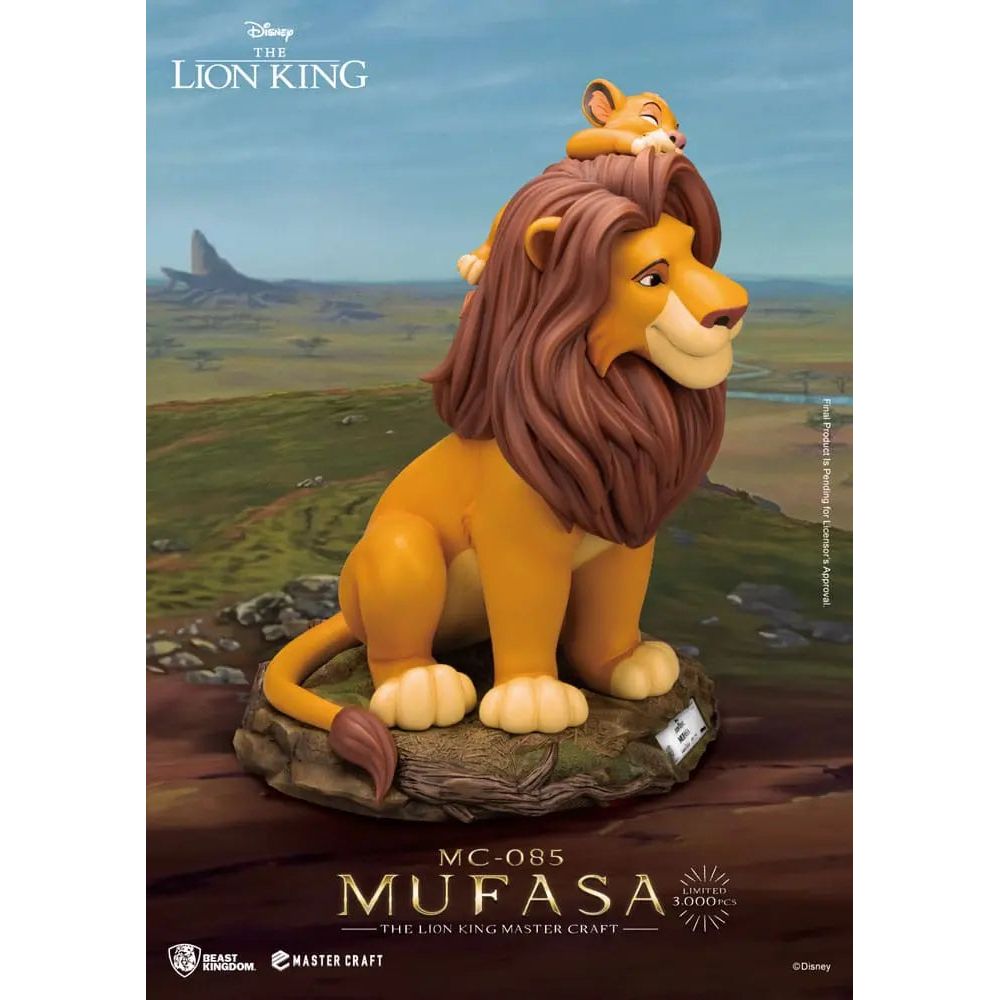 Disney Master Craft Statue The Lion King Mufasa 36 cm Beast Kingdom