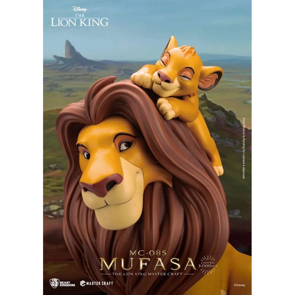 Disney Master Craft Statue The Lion King Mufasa 36 cm Beast Kingdom