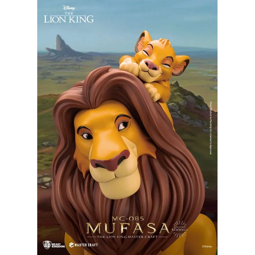 Disney Master Craft Statue The Lion King Mufasa 36 cm Beast Kingdom