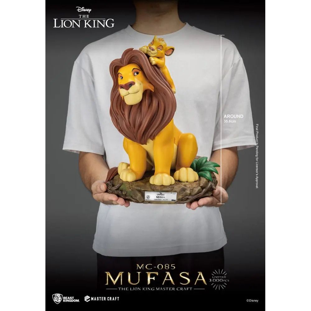 Disney Master Craft Statue The Lion King Mufasa 36 cm Beast Kingdom