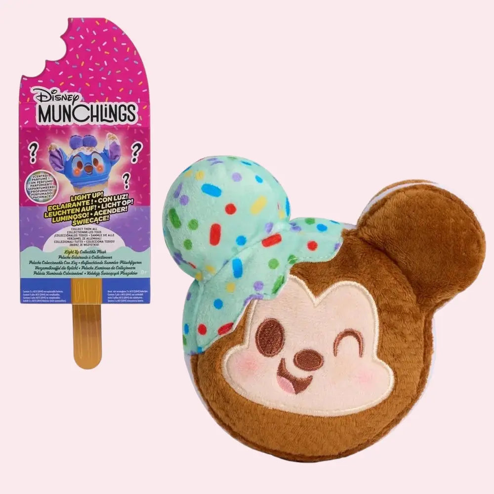 Disney Munchlings Light-Up Scented Collectible Plush Disney