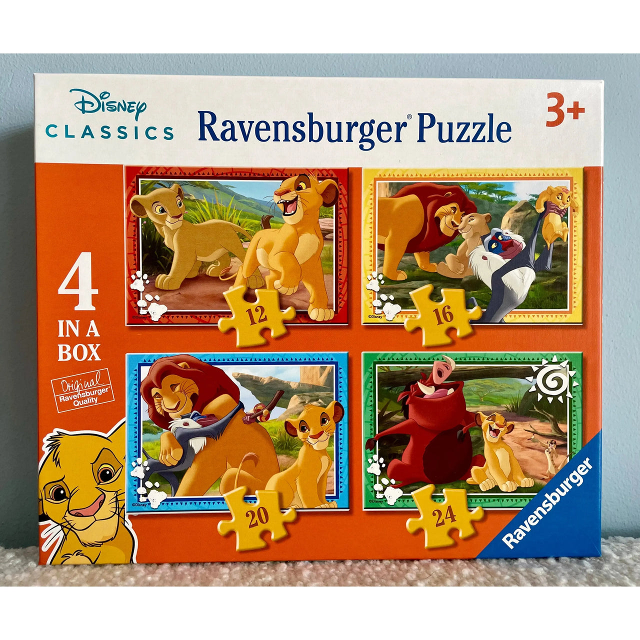 Disney The Lion King 4 in a Box Puzzle Ravensburger